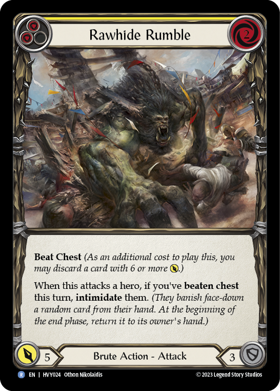 Rawhide Rumble (Yellow) | Rare