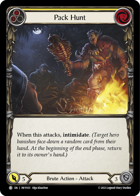 Pack Hunt (Yellow) | Common
