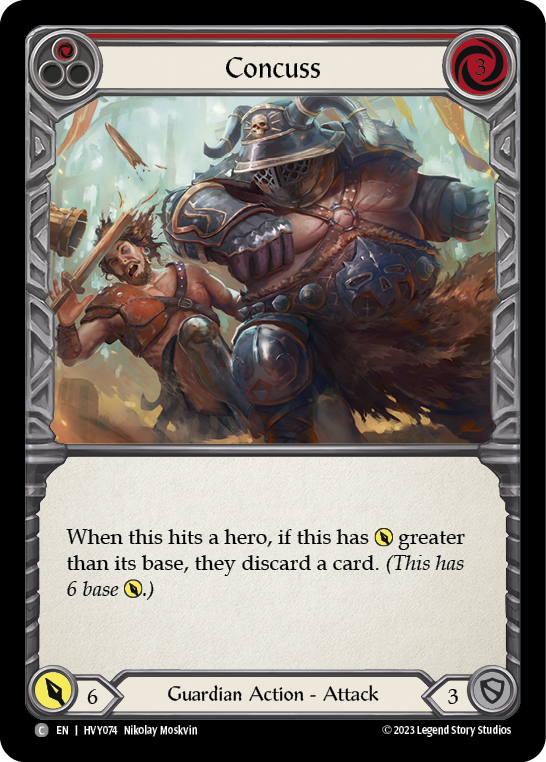 Concuss (Red) | Common
