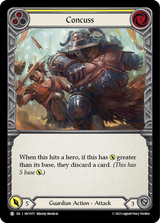 Concuss (Yellow) | Common