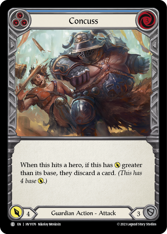 Concuss (Blue) | Common