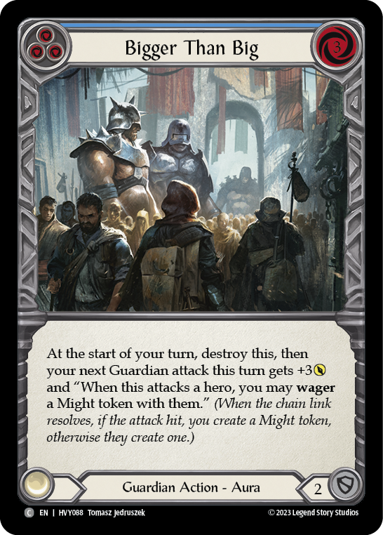 Bigger Than Big (Blue) | Common [Rainbow Foil]