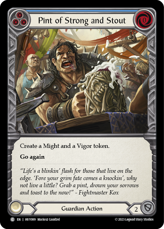 Pint of Strong and Stout | Common [Rainbow Foil]