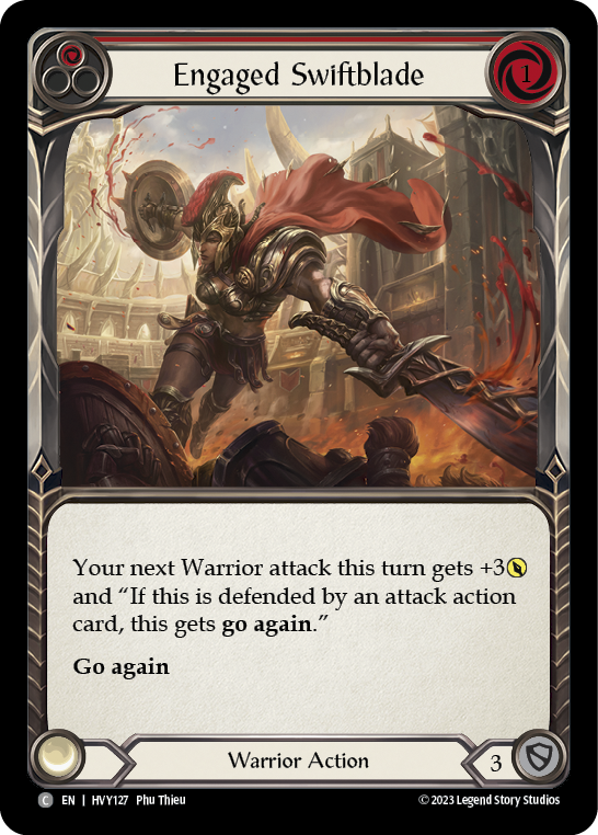 Engaged Swiftblade (Red) | Common