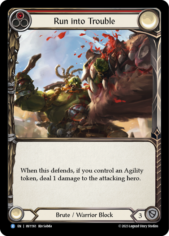 Run into Trouble | Rare [Rainbow Foil]