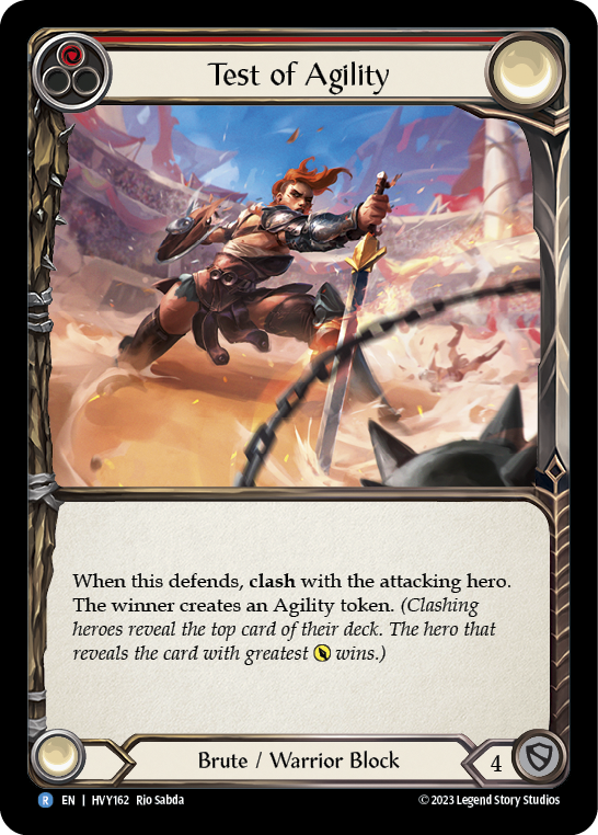Test of Agility | Rare [Rainbow Foil]