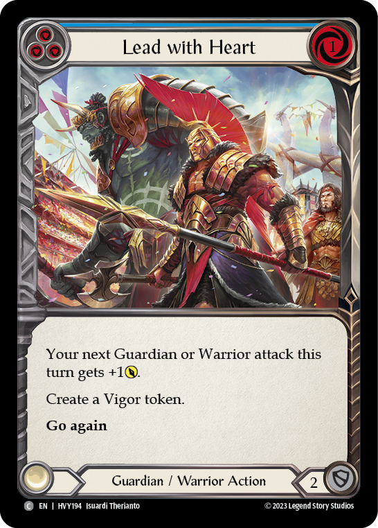 Lead with Heart (Blue) | Common