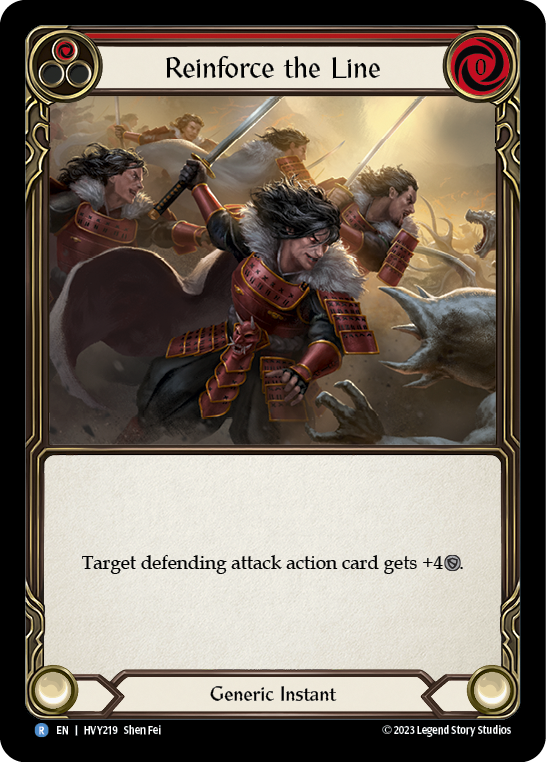 Reinforce the Line (Red) | Rare