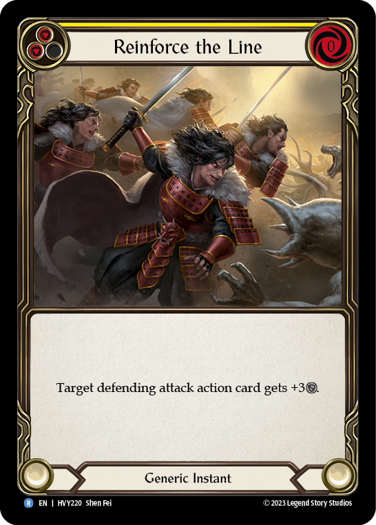 Reinforce the Line (Yellow) | Rare