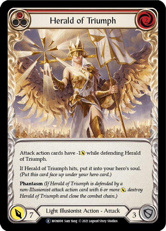 Herald of Triumph (Red) | Rare - Unlimited