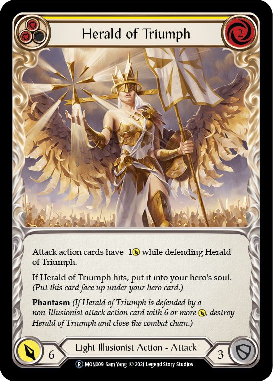 Herald of Triumph (Yellow) | Rare - Unlimited