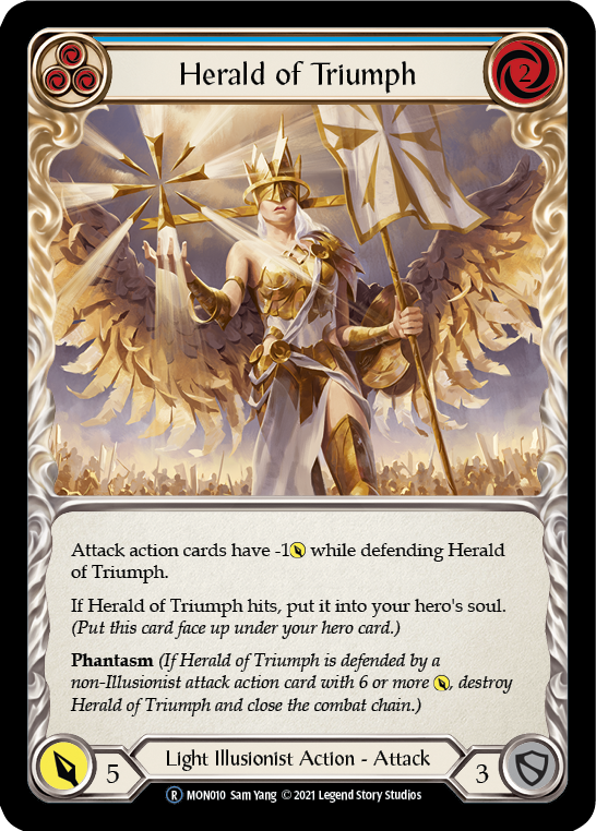 Herald of Triumph (Blue) | Rare - Unlimited