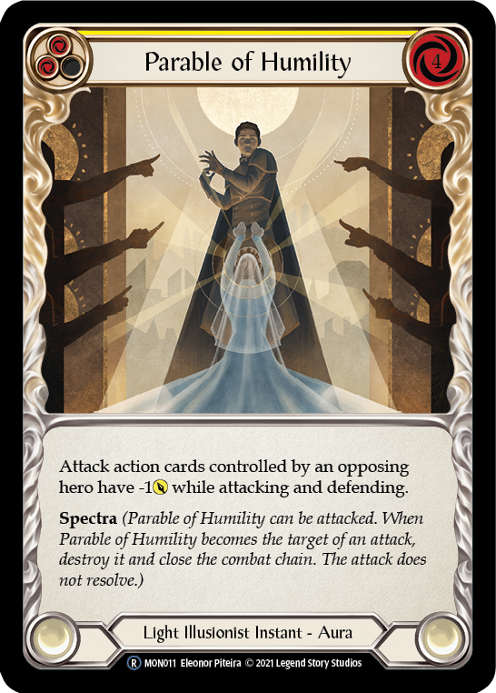 Parable of Humility | Rare [Rainbow Foil] - Unlimited