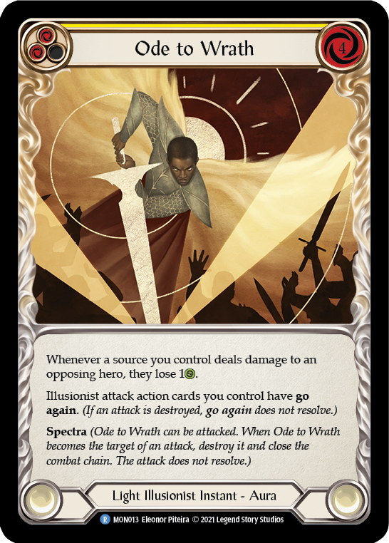 Ode to Wrath | Rare - First Edition