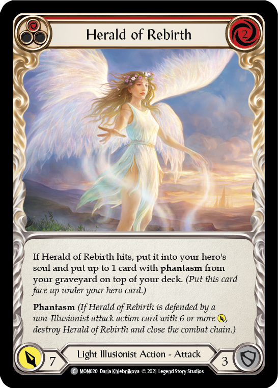 Herald of Rebirth (Red) | Common - First Edition