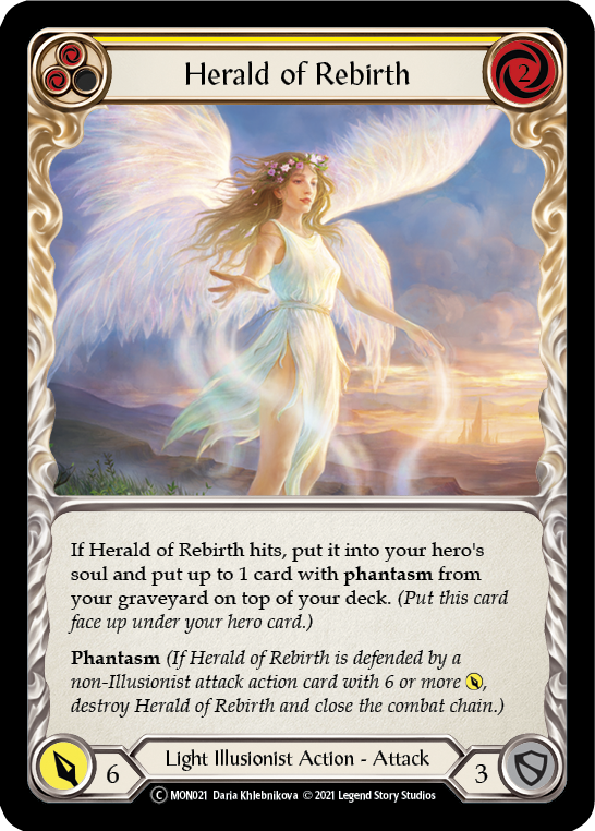 Herald of Rebirth (Yellow) | Common - Unlimited