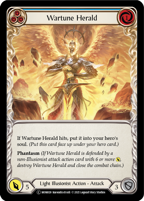 Wartune Herald (Blue) | Common - Unlimited