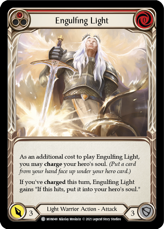 Engulfing Light (Red) | Common - First Edition