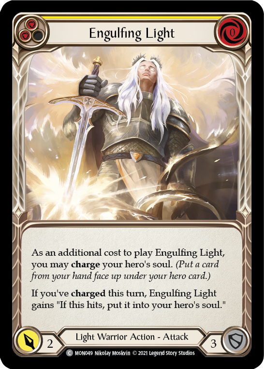 Engulfing Light (Yellow) | Common - First Edition