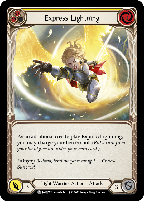 Express Lightning (Yellow) | Common - First Edition