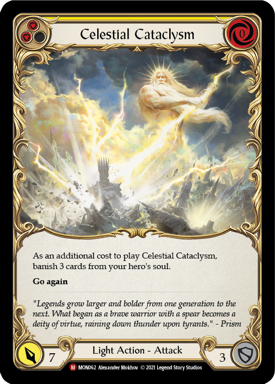 Celestial Cataclysm | Majestic [Rainbow Foil] - First Edition
