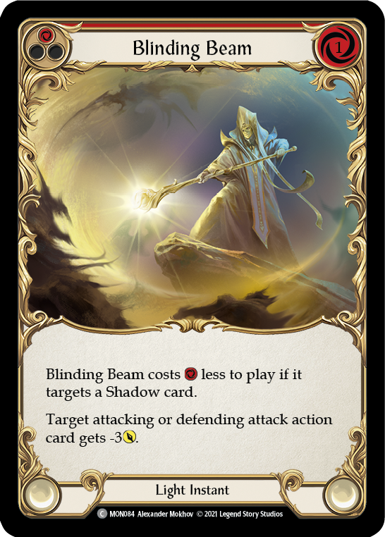Blinding Beam (Red) | Common - First Edition