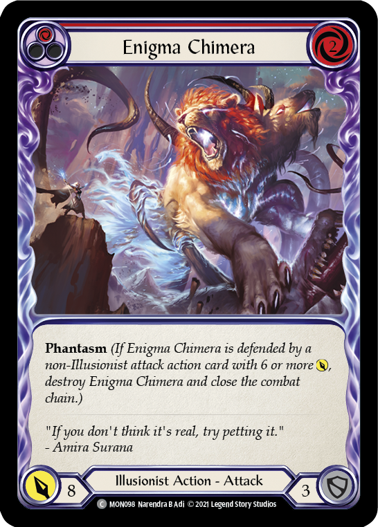 Enigma Chimera (Red) | Common - First Edition