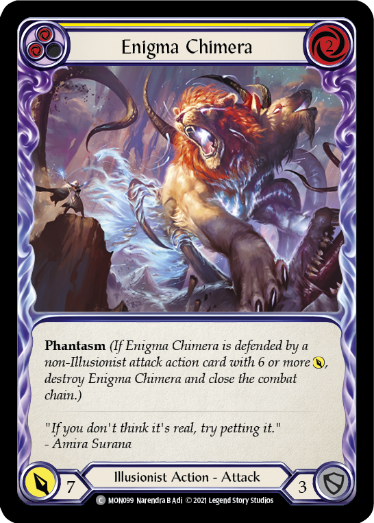 Enigma Chimera (Yellow) | Common - First Edition