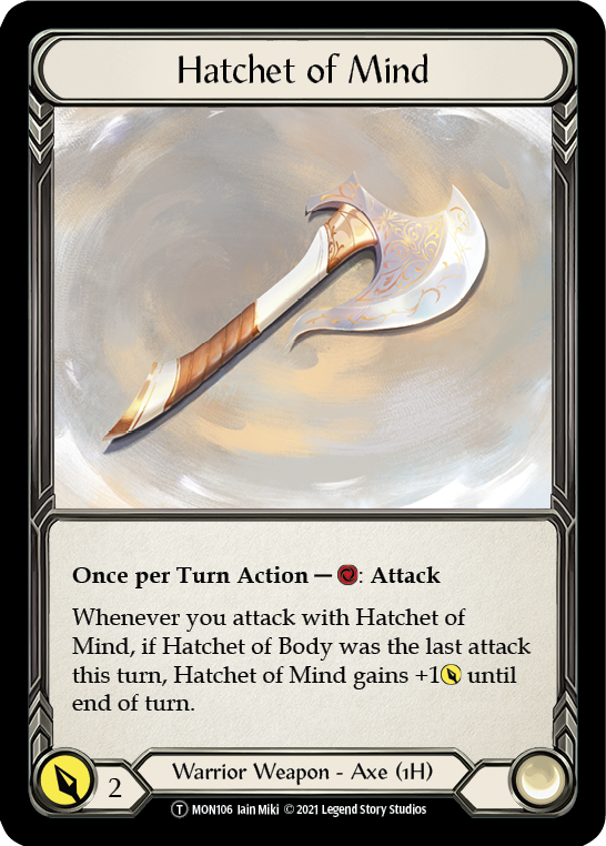 Hatchet of Mind | Token - Unlimited