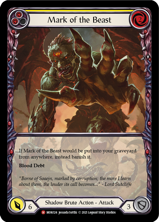 Mark of the Beast | Majestic [Rainbow Foil Extended Art] - First Edition