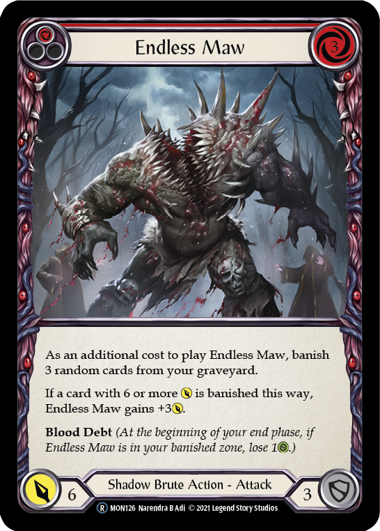 Endless Maw (Red) | Rare - Unlimited