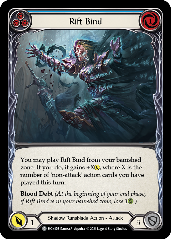 Rift Bind (Blue) | Common - First Edition
