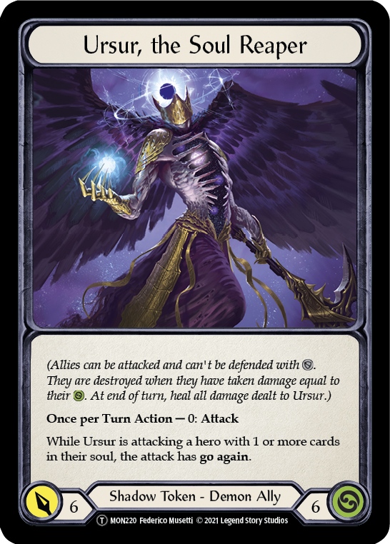 Ursur, the Soul Reaper | Token - Unlimited