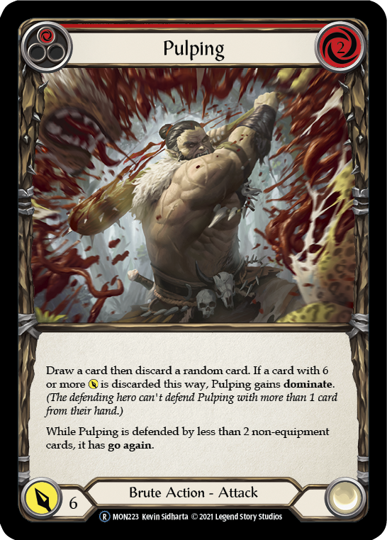 Pulping (Red) | Rare [Rainbow Foil] - Unlimited
