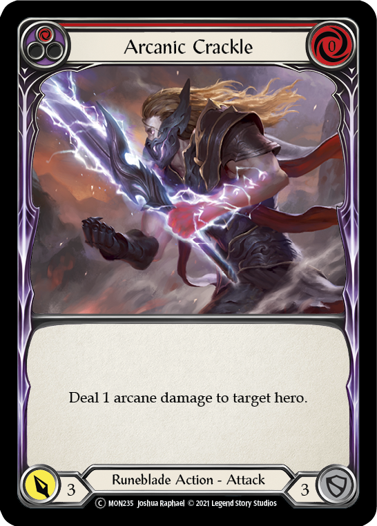 Arcanic Crackle (Red) | Common - Unlimited