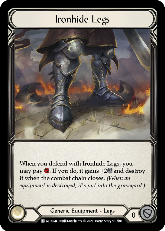 Ironhide Legs | Common [Cold Foil] - First Edition