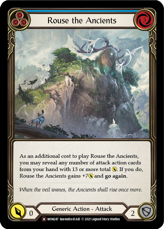 Rouse the Ancients | Majestic [Rainbow Foil] - Unlimited