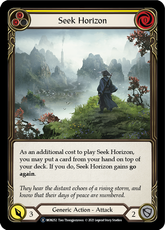 Seek Horizon (Yellow) | Rare - Unlimited