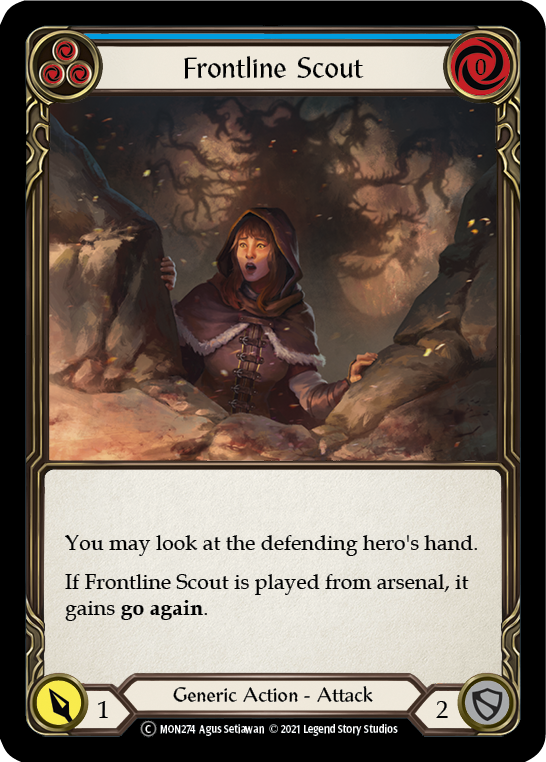 Frontline Scout (Blue) | Common - Unlimited