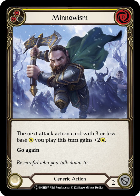 Minnowism (Yellow) | Common [Rainbow Foil] - Unlimited