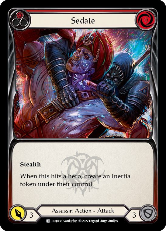 Sedate (Red) | Common
