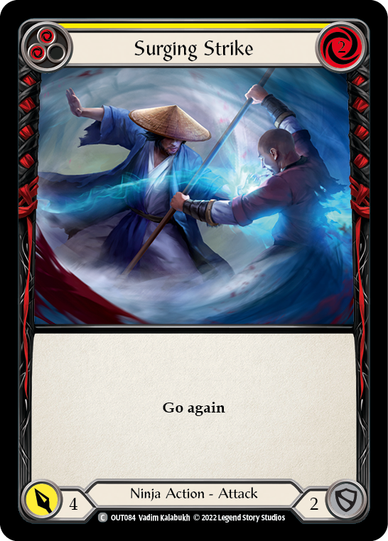 Surging Strike (Yellow) | Common