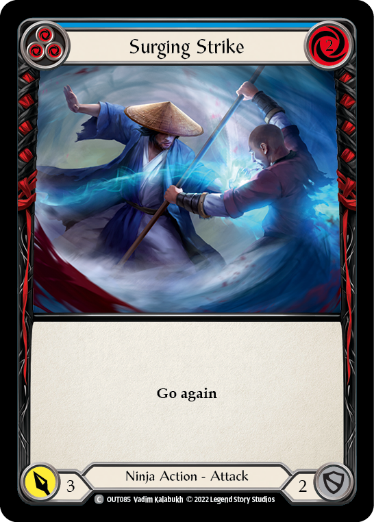 Surging Strike (Blue) | Common