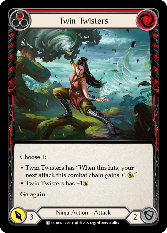 Twin Twisters (Red) | Common