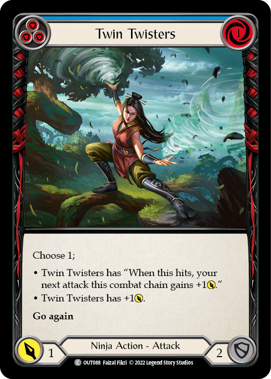 Twin Twisters (Blue) | Common