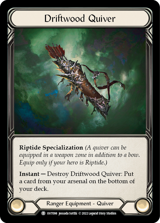 マジック：ザ・ギャザリング quiver of abyssal depths  rainbowfoil Quiver of Abyssal Depths - Rainbow Foil Near Mint Outsiders