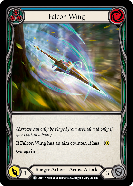 Falcon Wing (Blue) | Common