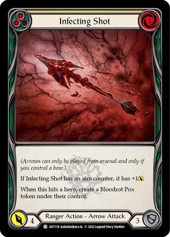 Infecting Shot (Yellow) | Common