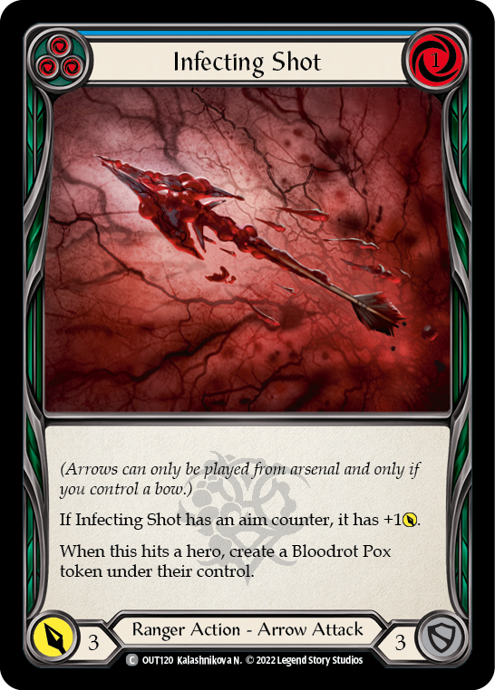 Infecting Shot (Blue) | Common