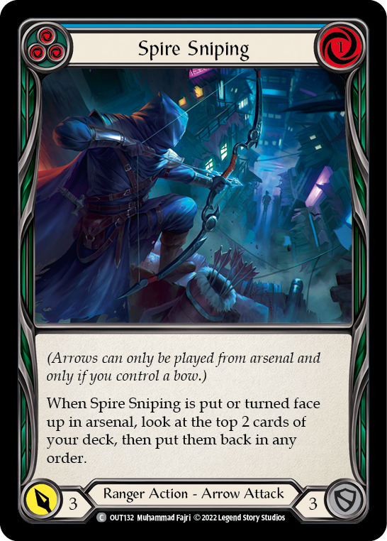 Spire Sniping (Blue) | Common